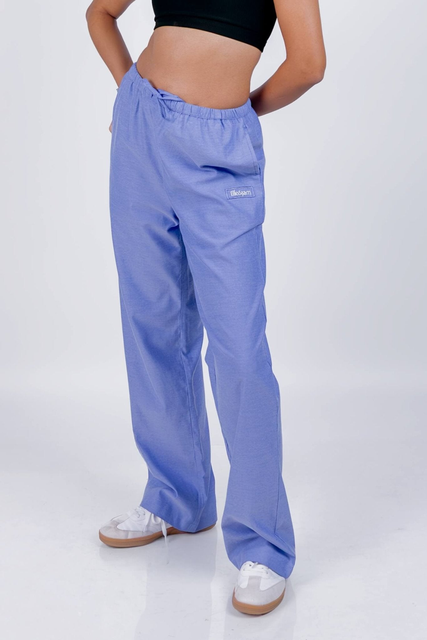 Co - ord Set: Summer Jam Shirt & Pants in Ocean Blue - Life & Jam
