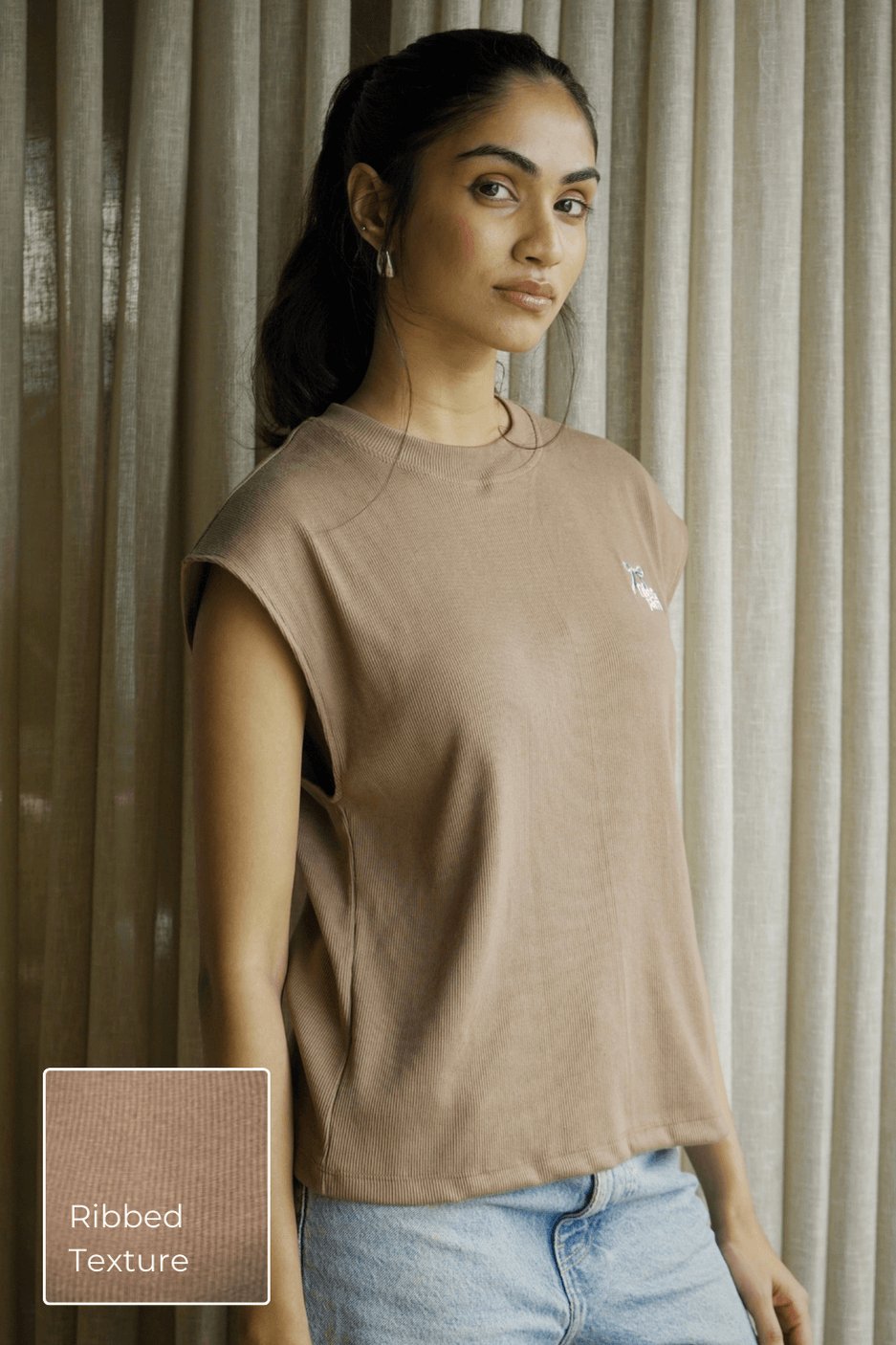 😶‍🌫️ Cozy Day Box Tank in Mountain Tan - Life & Jam