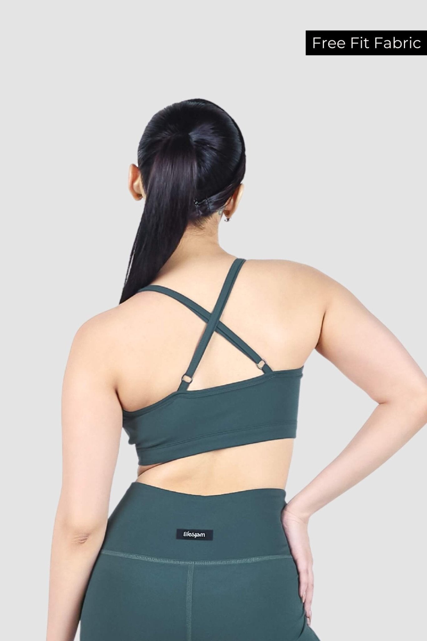 Everyday Bralette in Jungle Green - Life & Jam