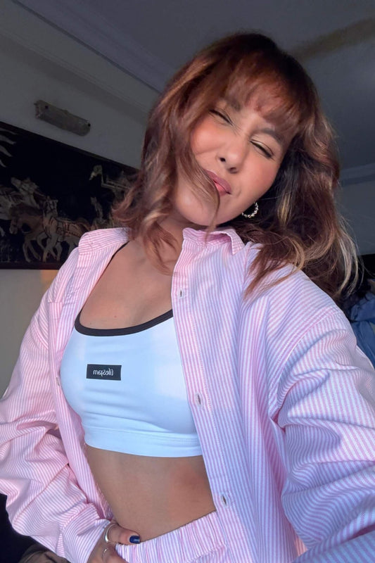 Everyday Bralette in White - Life & Jam