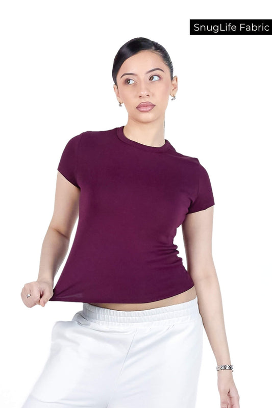 Everyday Tee in Grape Vine - Life & Jam