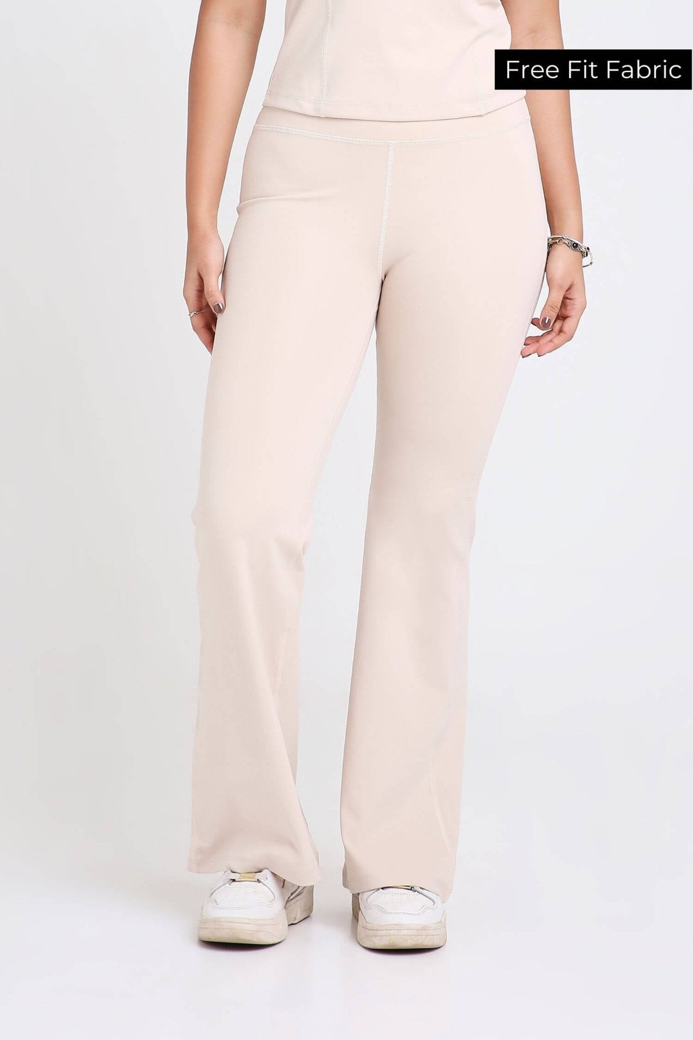 Good Girl Code Flare Pants in Marshmallow - Life & Jam