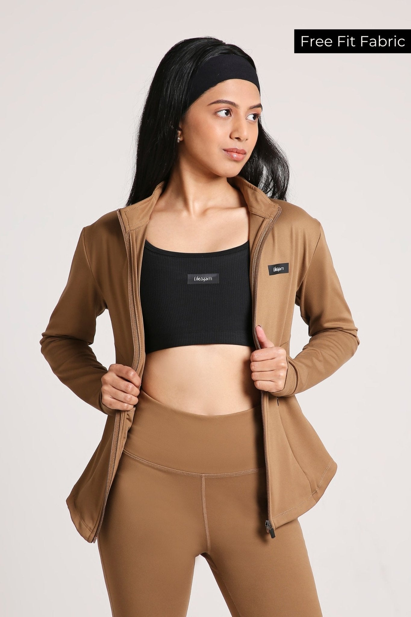 Good Girl Code Jacket in Mountain Tan - Life & Jam