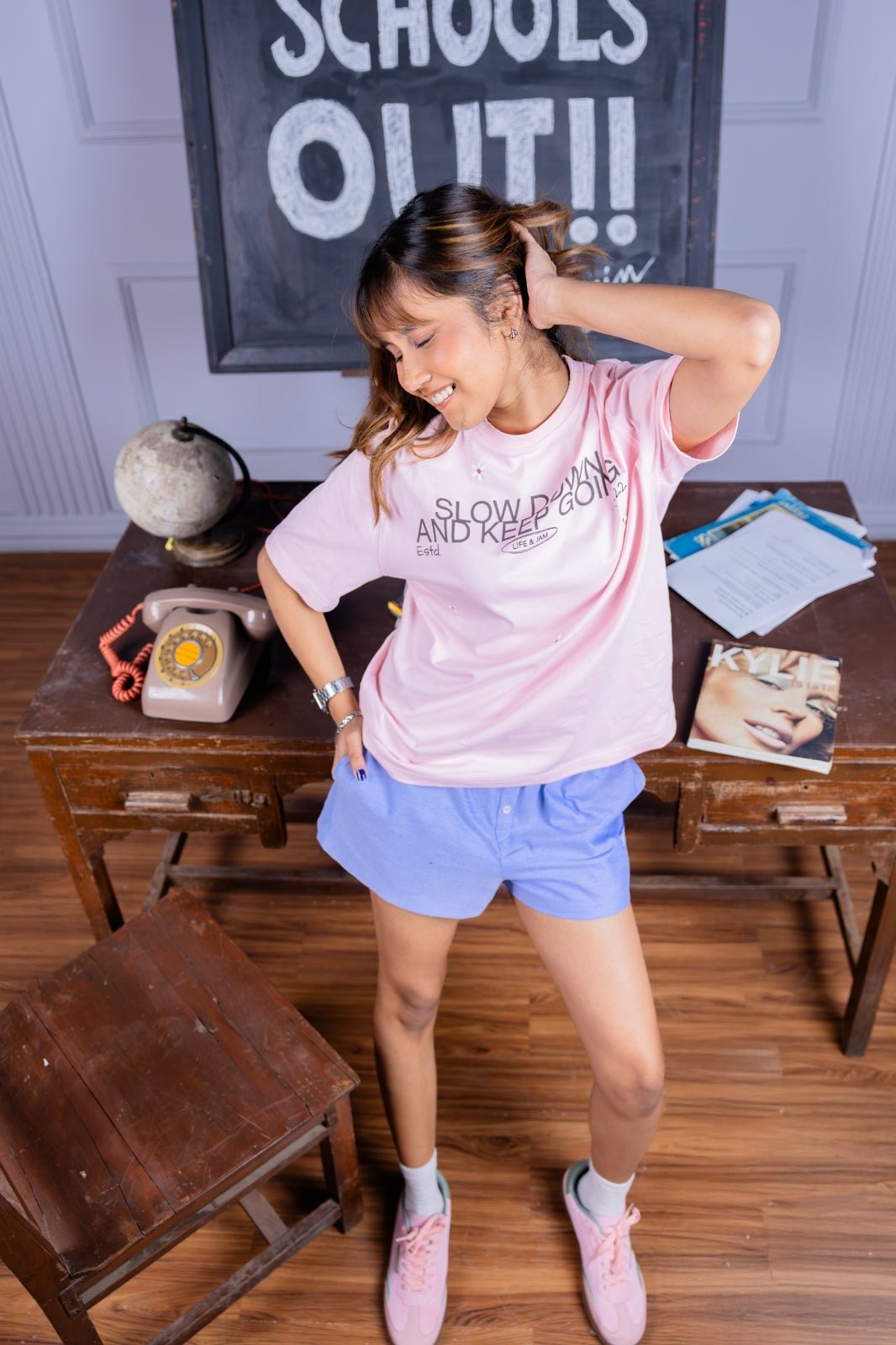 Gotta Keep Going Oversized Tee - Life & Jam