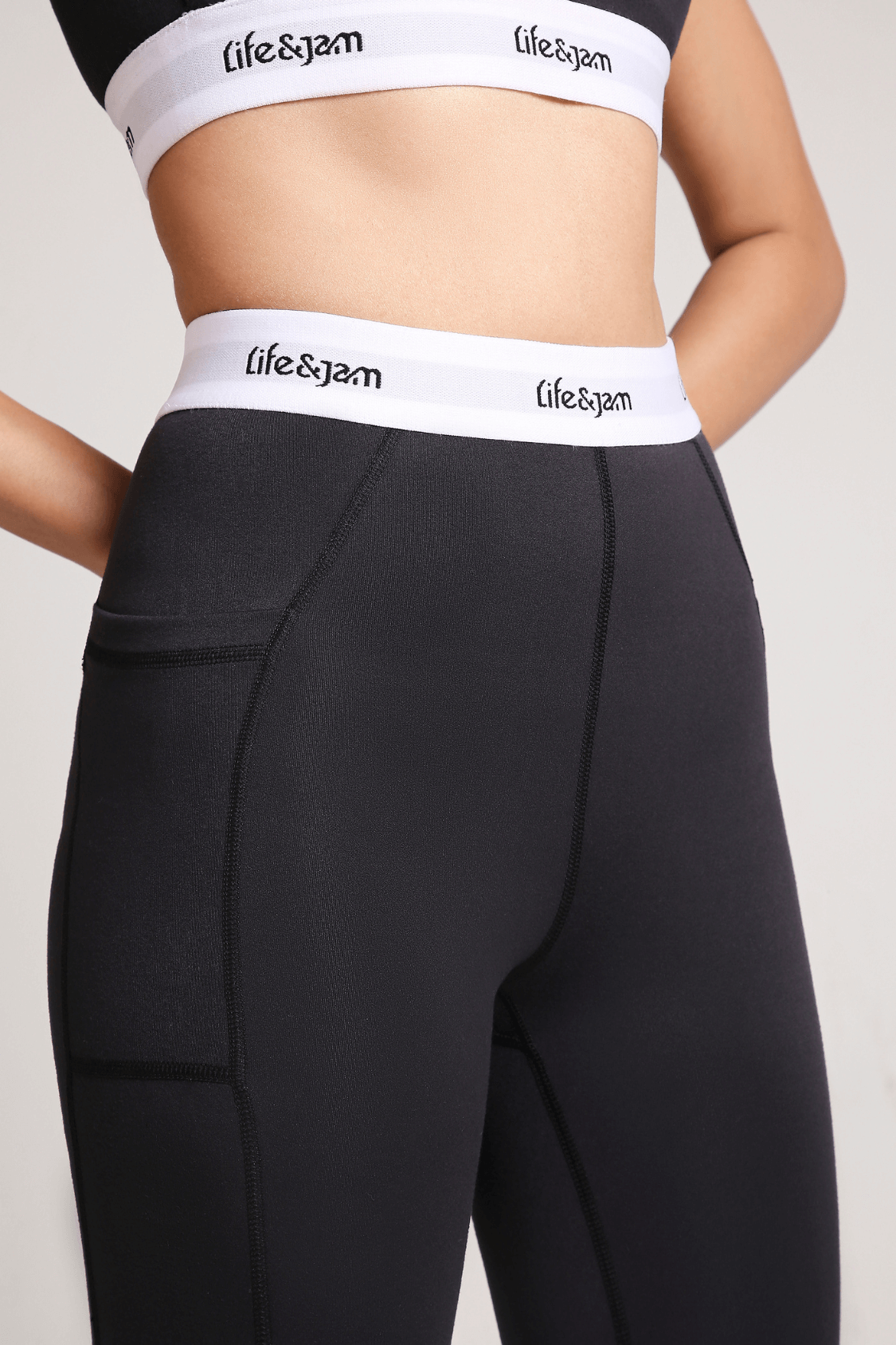 OG Good Girl Leggings in Charcoal - Life & Jam