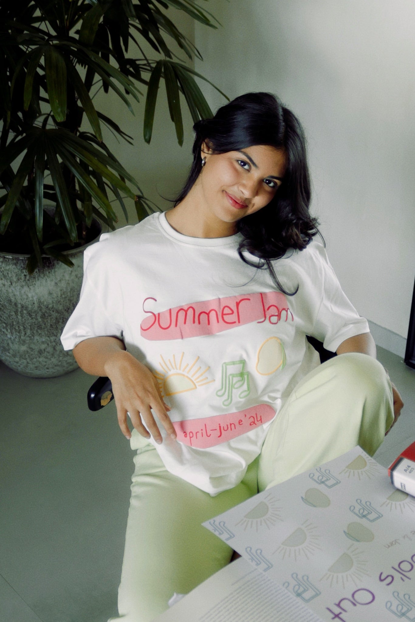 Oversized Summer Jam Tee - Life & Jam