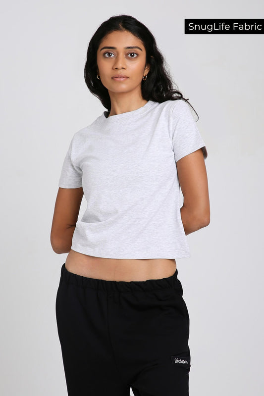 Relaxed Tee in Greystone - Life & Jam