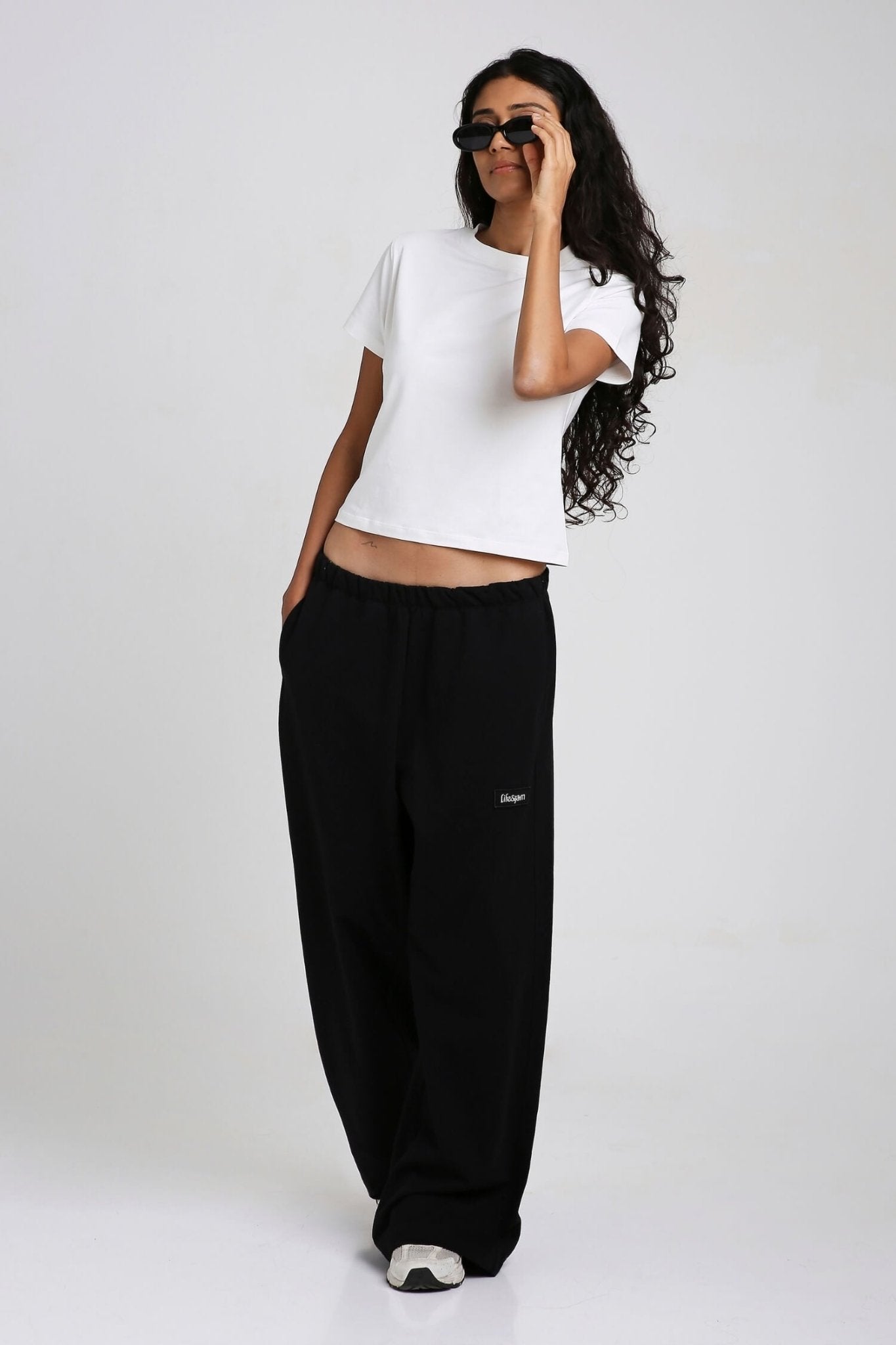 Relaxed Tee in Snow White - Life & Jam