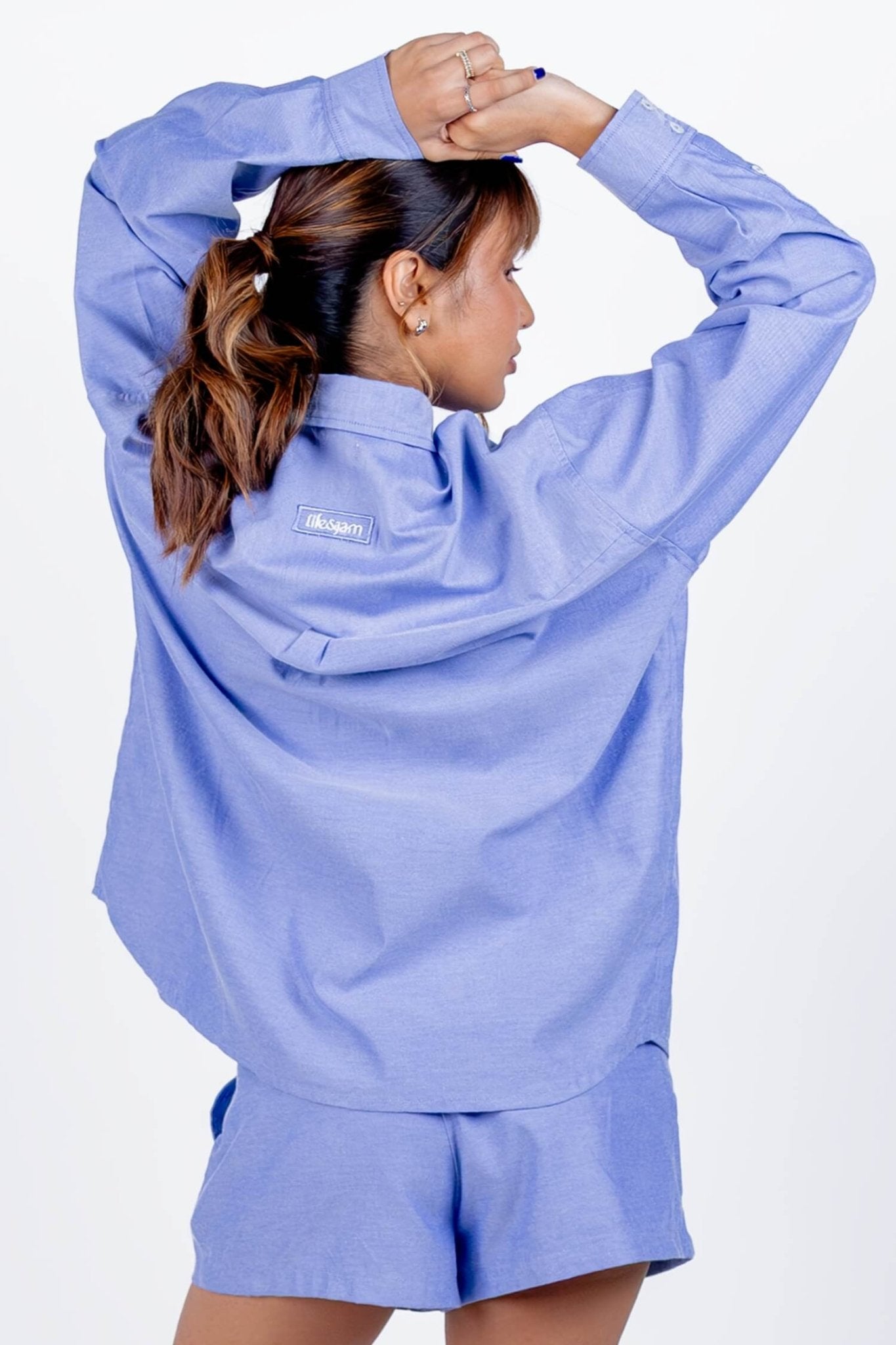 Summer Jam Shirt in Ocean Blue - Life & Jam