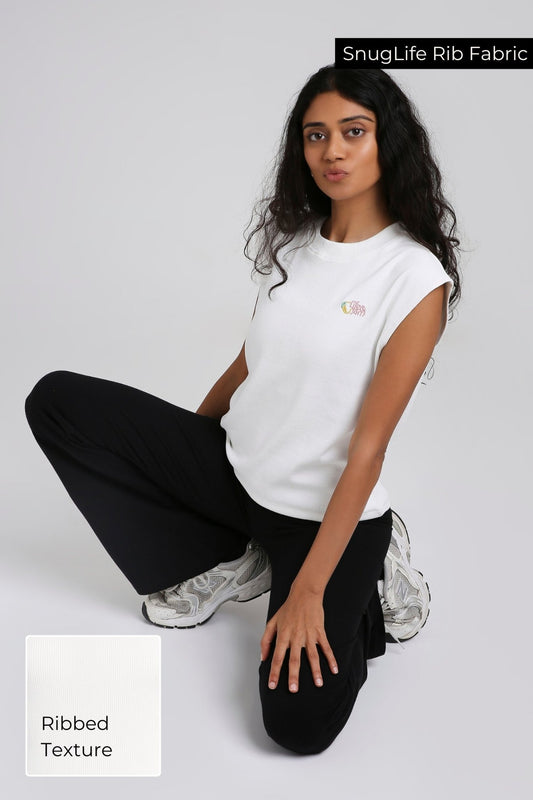 🥭 Sunny Day Mango Box Tank in Snow White - Life & Jam