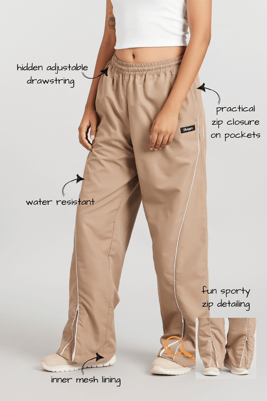 Take A Hike Pants in Earthstone - Life & Jam