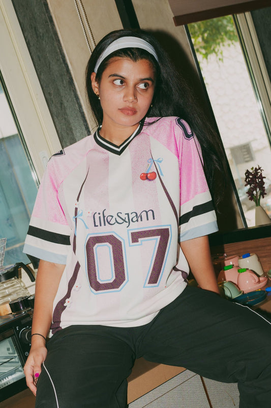 Team Spirit Jersey in Pink - Life & Jam