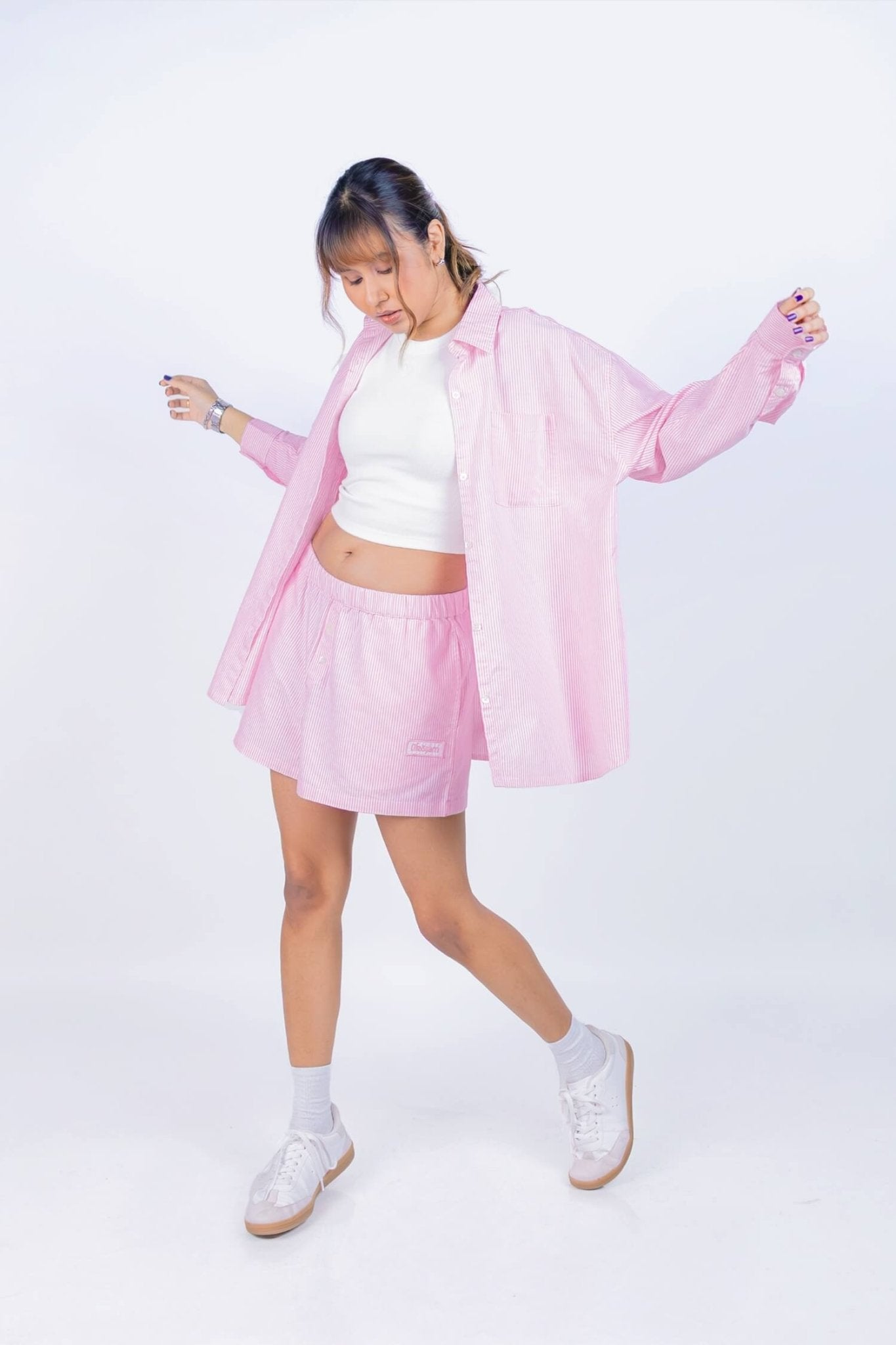 These Shorts Are My Jam in Strippy Pink - Life & Jam