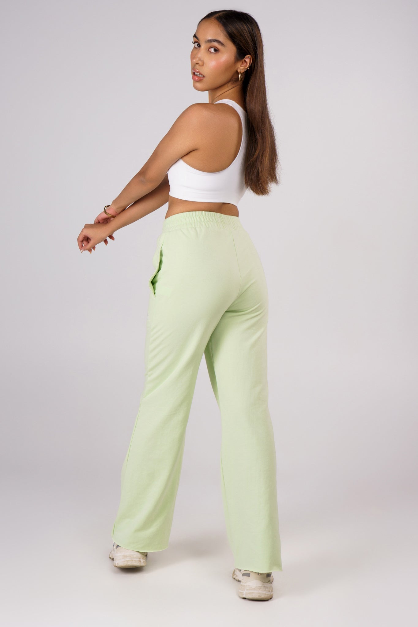 Straight-fit Everyday Lounge Pants in Bouncy Mint - Life & Jam