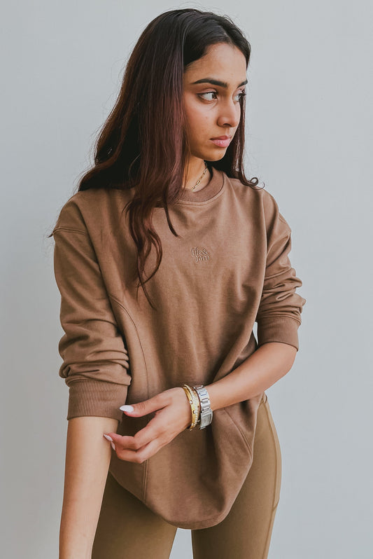 The Chill Jumper in Mountain Tan - Life & Jam